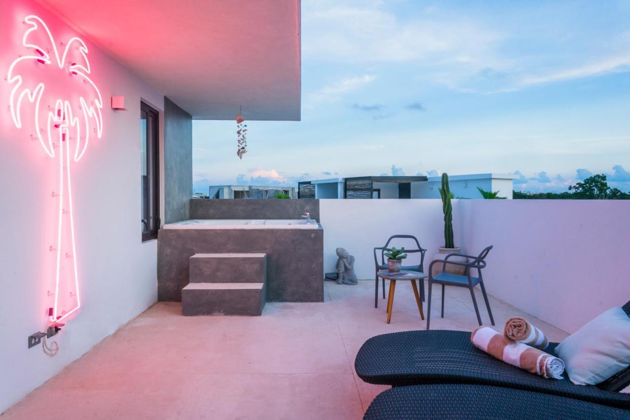 Penthouse Private Roof Top La Veleta Tulum Exterior foto