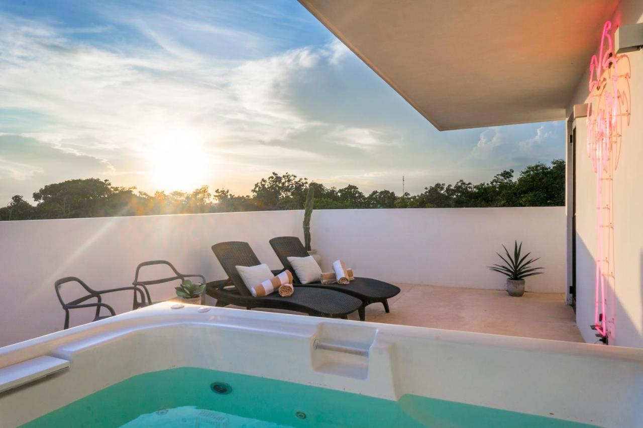 Penthouse Private Roof Top La Veleta Tulum Exterior foto