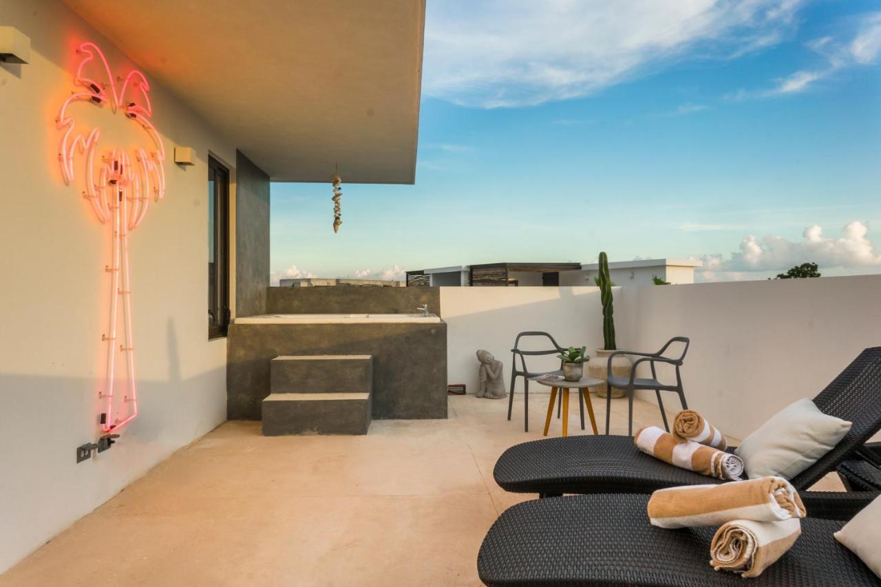 Penthouse Private Roof Top La Veleta Tulum Exterior foto